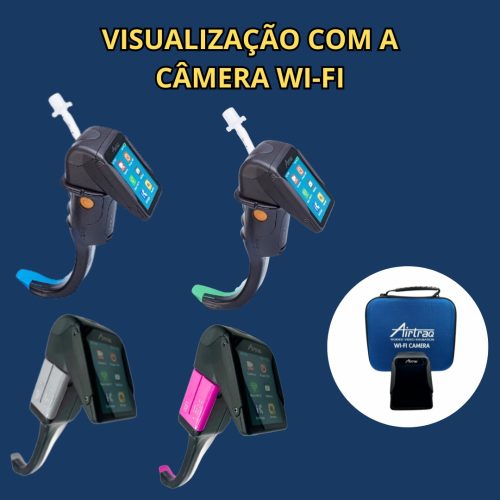 Visualização com camera wifi